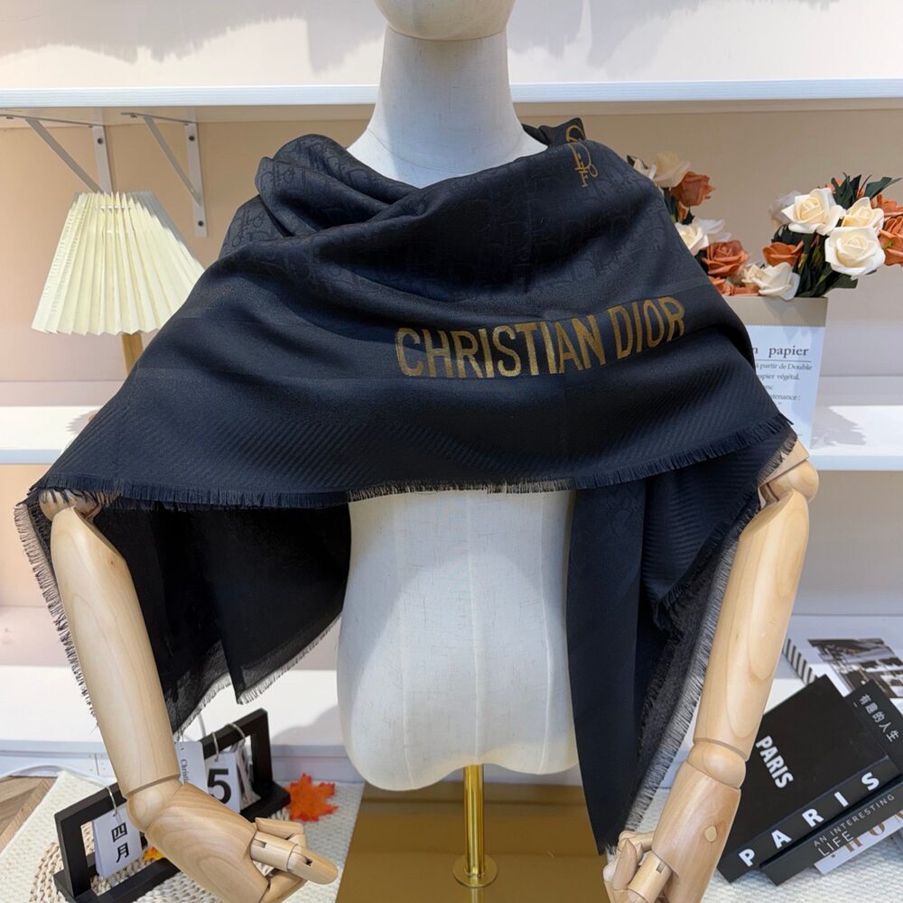 Dior Square Scarf - Picture 3 of 5